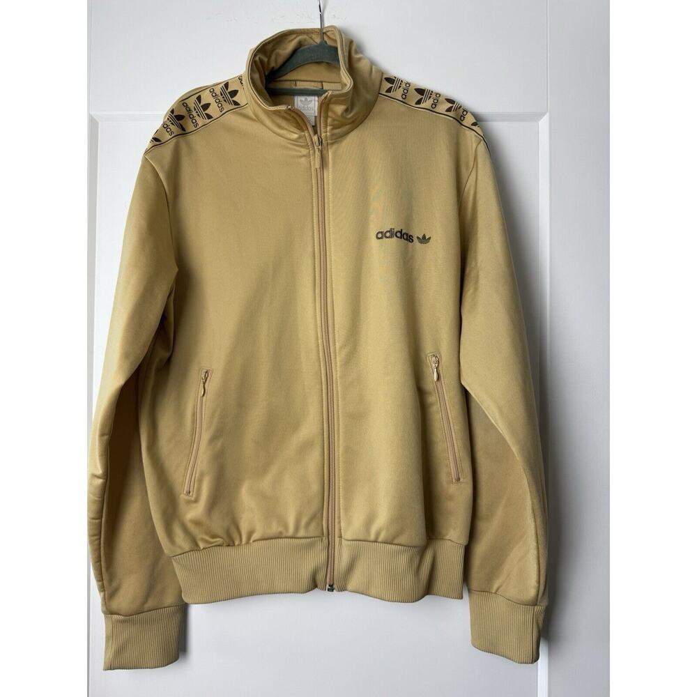 Adidas jacket Originals Y2K Track Trefoil Logo Gold Beige medium inv # 1810